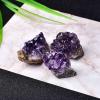 1pc Natural Quartz Crystal Amethyst Cluster Geode Specimen Stones view 2