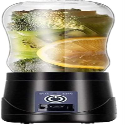 DDYYCX Portable Blender, Personal Blender for Shakes and Smoothies, Personal Size Blenders with USB Rechargeable, 380ml Traveling Fruit Veggie Juicer Cup, Black (Size : 1)