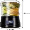 DDYYCX Portable Blender, Personal Blender for Shakes and Smoothies, Personal Size Blenders with USB Rechargeable, 380ml Traveling Fruit Veggie Juicer Cup, Black (Size : 1) view 2
