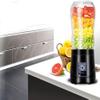 DDYYCX Portable Blender, Personal Blender for Shakes and Smoothies, Personal Size Blenders with USB Rechargeable, 380ml Traveling Fruit Veggie Juicer Cup, Black (Size : 1) view 3
