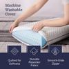 WEEKENDER Gel Memory Foam Pillow - Standard Size - 2-Pack - Medium Firm Feel - Neck & Shoulder Support - For Back & Side Sleepers - Home, Hotel, & Hospital Essentials view 3