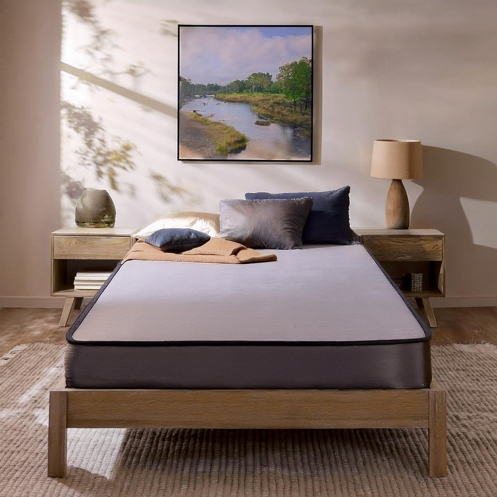 Mielmoon Twin Extra Long Size Soft-Firm 360* Water Proof Mattress 7" Fiberglass Free, Bedwetting Medical Mattress,Semi Hybrid Multipurpose for Adults and Kids (39X80)