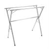 Camco Portable Clothes Drying Rack | Features 3 Horizontal Drying Rods | Extend from 60-inches to 95-inches Long to Provide Plenty of Drying Space | Light Weight Stainless Steel (51339) view 1