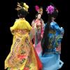 Jayiaine Chinese Doll Desktop Decor Oriental Asian Geisha Girl Ancient Four Beauties Doll Statue 12'' for Home Office Christmas Collectible,Four Beauties view 4