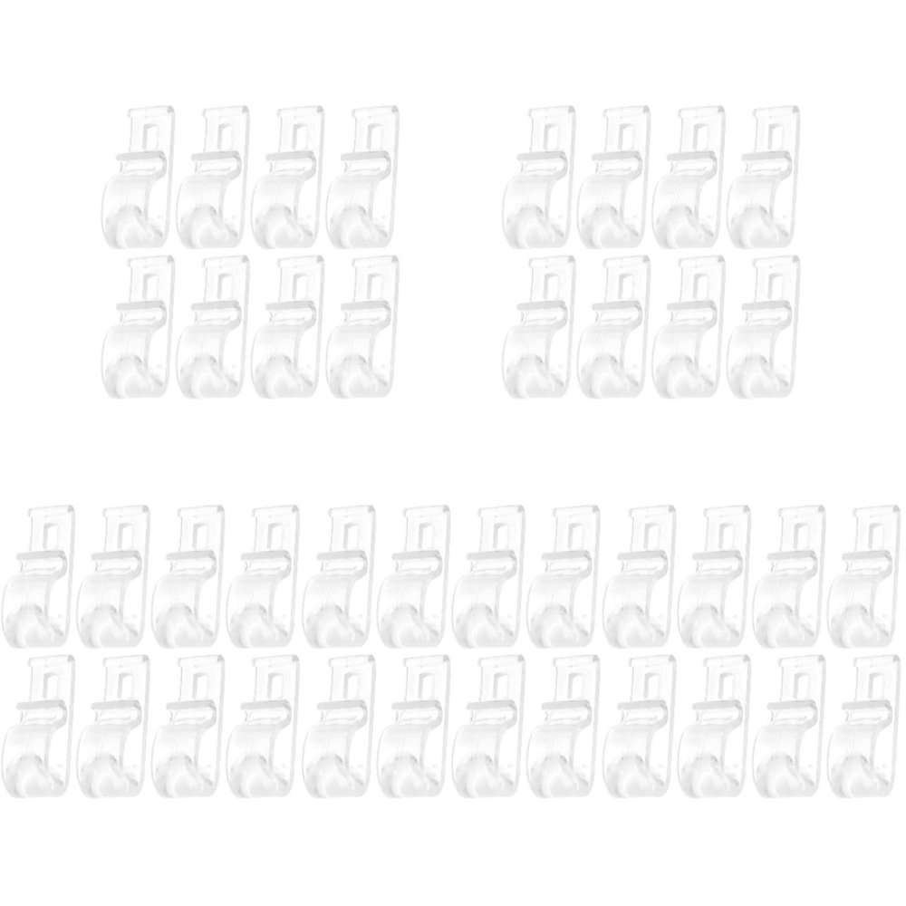 DOITOOL Roller Blind Clips with Screws 40 Pcs Window Roller Shade Chain Cord Holders Child Safety Locks for Blind Cord Safety and Shade Hardware