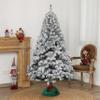 Indoor Automatic Green Christmas Tree Stand with Water Reservoir, Adjustable Metal Claws view 2