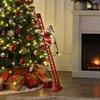 Mr. Christmas 43 Inch Animated Super Climbing Santa Claus with LED Lights, Plays 15 Christmas Carols, Indoor Use Only view 1