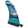KONA SURF CO. Classic Single Single Center Fin for Longboard, Surfboard and Paddleboard (Firecracker, 9in) view 3