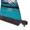 KONA SURF CO. Classic Single Single Center Fin for Longboard, Surfboard and Paddleboard (Firecracker, 9in) view 4