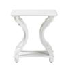 Baxton Studio Cianna End Table, 1-Shelf, White view 4