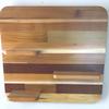 Floating Wall Plant Shelf 24" x 18" - Shelving for Walls - Beautiful Plant Stand - Made with Reclaimed Wood - Rounded Corners - Living Room - Entryway (Rounded Corners) view 4