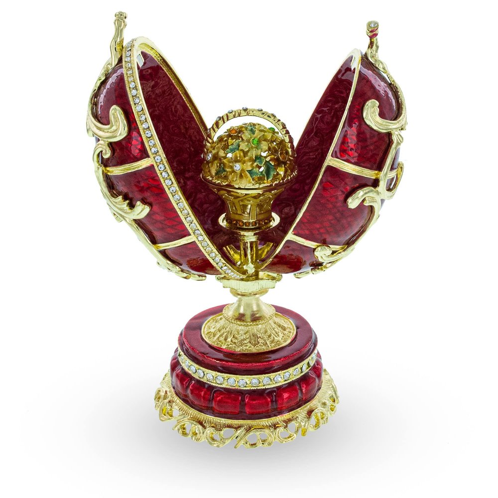 BestPysanky 18991903 Spring Flowers Royal Imperial Easter Egg