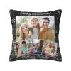Naispanda Custom Christmas Pillow Covers for Christmas Decorations Gifts, Personalized Throw Pillow Cover with Photo Text,Two-Sides Printed Cushion Covers, Farmhouse Decor for Couch 26"x26" view 1
