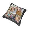 Naispanda Custom Christmas Pillow Covers for Christmas Decorations Gifts, Personalized Throw Pillow Cover with Photo Text,Two-Sides Printed Cushion Covers, Farmhouse Decor for Couch 26"x26" view 2