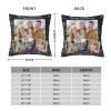 Naispanda Custom Christmas Pillow Covers for Christmas Decorations Gifts, Personalized Throw Pillow Cover with Photo Text,Two-Sides Printed Cushion Covers, Farmhouse Decor for Couch 26"x26" view 3