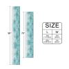 ALAZA Silver Winter Teal Turquoise Snowflakes Christmas Table Runner for Kitchen Dining 13 x 90 Inches Long Table Runners Cloth Placemat Scarf for Office Wedding Party Holiday Home Decor view 3