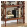 KIRANDY European-Style Solid Wood Shelf, Floor-to-Ceiling Country Bookshelf, Multi-Layer Shelf for Kitchen, Living Room, Study (Color : 5Tier Cherry Color 70x36x177cm) view 2