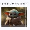 Baby Yoda Happy Birthday Banner - 5x3ft Vinyl Theme for Boys & Girls First Birthday, Baby Shower & Gender Reveal Party Supplies view 3