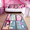 Activity Rugs for Kids - Dollhouse and Unicorn Playmat - Reversible Play House and Unicorn Rugs for Girls Bedroom/Carpet for Kids Room 40"x60" view 4