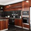 Livelynine 15.8X394 Mahogany Red Wood Wallpaper for Kitchen Table Cherry Wood Contact Paper for Cabinets Desk Peel and Stick Countertops Waterproof Cabinet Covering Counter Top Vinyl Wrap Sticker view 3