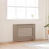 Keketa Radiator Cover Radiator Cover MDF Heating Cover Cabinet for Home and Office 44.1"x7.5"x31.9" MDF view 1