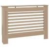 Keketa Radiator Cover Radiator Cover MDF Heating Cover Cabinet for Home and Office 44.1"x7.5"x31.9" MDF view 3
