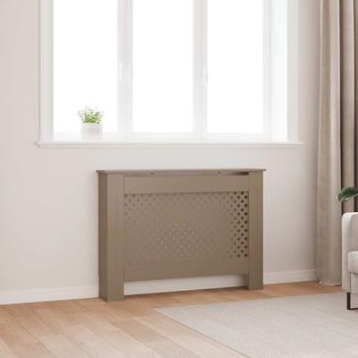 Keketa Radiator Cover Radiator Cover MDF Heating Cover Cabinet for Home and Office 44.1"x7.5"x31.9" MDF