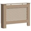 Keketa Radiator Cover Radiator Cover MDF Heating Cover Cabinet for Home and Office 44.1"x7.5"x31.9" MDF view 3