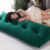 Large Bolster Triangular Headboard Pillow Bed Rest Reading Pillows for Sitting in Bed Backrest Positioning Support Wedge Cushion,Green,Full 47inch/120cm view 4