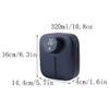 VNABO Automatic Soap Dispenser Waterproof No Touch Smart Sensor Soap Pump Wall Mounted Foam Charging Lotion Dispenser 320ml/10.8oz view 2