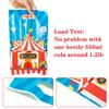 AwserTantue Carnival Gift Wrap Bags - 50Pcs Circus Mardi Gras Elephant Ferris Wheel Plastic Goodie Candy Treat Bag Gift Wrapping Pack Decoration Kids Birthday Circus Carnival Party Supplies Presents view 3