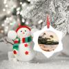 Hawaii Beach Downtown Cityscape Christmas Ornaments Travel Souvenir Personalized Christmas Ornaments 2022 Hawaii USA Christmas Tree Ornaments Christmas Decor Holiday Keepsake New Year Gifts 3 Inch view 3