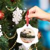 Hawaii Beach Downtown Cityscape Christmas Ornaments Travel Souvenir Personalized Christmas Ornaments 2022 Hawaii USA Christmas Tree Ornaments Christmas Decor Holiday Keepsake New Year Gifts 3 Inch view 4