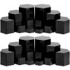 Jetec Hexagonal Jewelry Display Risers Hexagonal Market Display Risers Stands Acrylic Showcase Acrylic Stand for Jewelry Model Figures Decoration, 6 Sizes(Black,24 Pieces) view 1