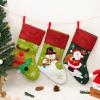 Bycuss Personalized Christmas Stockings,Custom Name Letter Xmas StockingsChristmas Tree Hangings Bag Fireplace Hanging StockingsSmall Classic Christmas Stockings Party Decoration view 3