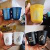 2 pcs of 80ml/160ml Double Wall Insulated Stainless Steel Espresso Cup Set, Custom Name Espresso Cup Set Heat Resistant Espresso Glasses, kids Milk Cups view 2