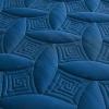 FCLDESHOP Twin Fitted Sheet Soft and Cozy,Thickened Quilted Quilted Fitted Sheets, Children's Room Cartoon Printing Mattress Protector Cover Bedding Sheets,Navy Blue,150x200cm view 4