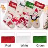 Westpearl Christmas Stockings Personalized Set of 4 Custom Christmas Stockings Customized Xmas Stocking with Name Family Ornament for Xmas Holiday Decoration-White Mixed 4567 view 4