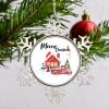 Poodle Dog Christmas Ornaments 2022 Red Truck Christmas Night Ornaments for Christmas Trees Merry Christmas Personalized Dog Snowflake Ornaments Christmas Holiday Pet Gifts view 4