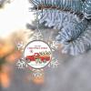 Santa Claus Red Truck Snowflake Ornaments Bulldog Dog Christmas Tree Ornaments Santa Claw Christmas Trees Metal Custom Pet Christmas Ornaments 2022 Novelty Gifts for Souvenir Wedding Birthday view 3
