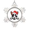 Christmas Santa Dog Christmas Decorations for Tree Chow Chow Dog Christmas Ornament 2022 Merry Christmas Pet Metal Snowflake Ornaments Unique Keepsake Gifts for Wedding Anniversary Holiday Pendants view 1