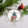 Red Christmas Truck Ornament for Christmas Tree Decor Dalmatians Dog Christmas Ornament 2022 Merry Christmas Pet Metal Snowflake Ornaments Unique Keepsake Gifts for Holiday Souvenir Wedding Birthday view 4
