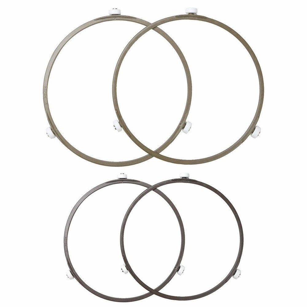 1x microwave oven glass turntable bracket base tray rotating ring bracket roller