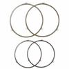 1x microwave oven glass turntable bracket base tray rotating ring bracket roller view 1