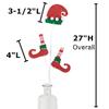 Group of 2 Whimsical Elf Hat and Boots Stems for Christmas Decorations and Holiday Arrangements by Factory Direct Craft view 4