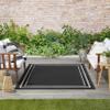 Nourison Home Nourison Essentials Black Ivory 4' x 6' Area Rug - Easy Clean, Non Shedding, Bed Room, Living Room, Dining Room, Kitchen (4' x 6') view 4