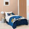 Saturday Park Harry Potter Exploring Hogwarts Full Bed Set - 7 Piece 100% Organic Cotton Bedding - GOTS & Oeko-TEX Certified (Harry Potter Official) view 1