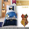 Saturday Park Harry Potter Exploring Hogwarts Full Bed Set - 7 Piece 100% Organic Cotton Bedding - GOTS & Oeko-TEX Certified (Harry Potter Official) view 2