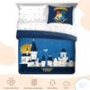 Saturday Park Harry Potter Exploring Hogwarts Full Bed Set - 7 Piece 100% Organic Cotton Bedding - GOTS & Oeko-TEX Certified (Harry Potter Official) view 3