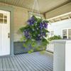 Allstate Artificial Morning Glory Floral Hanging Bush Spray - 20" - Purple view 2